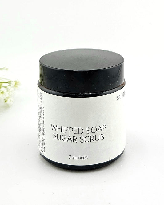Whipped Soap Sugar Scrub