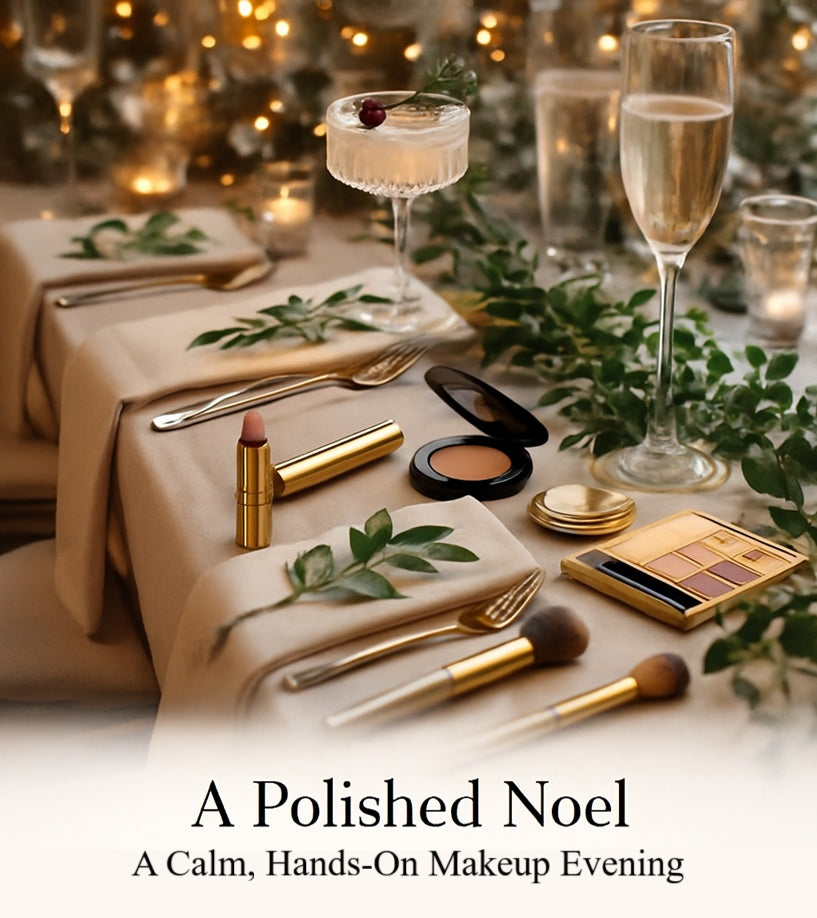 A Polished Noel: A Calm, Hands-On Makeup Evening